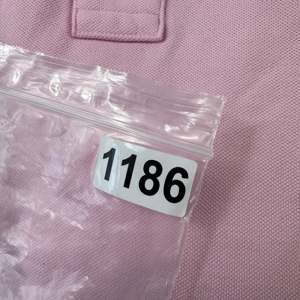 Polo Ralph Lauren Light Pink Blue Big Horseman S/S Cotton Mens Polo Shirt XL NWT